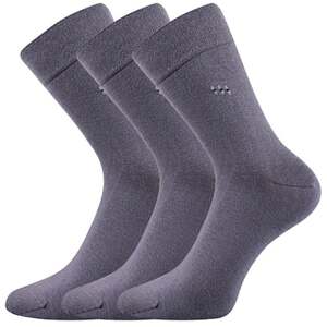 Společenské ponožky DIPOOL šedá 47-50 (32-34)