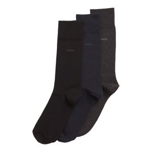 HUGO BOSS Pánské vysoké ponožky 3Pack L