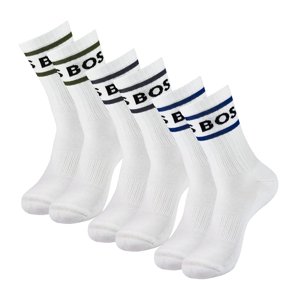 HUGO BOSS Pánské vysoké ponožky 3Pack M
