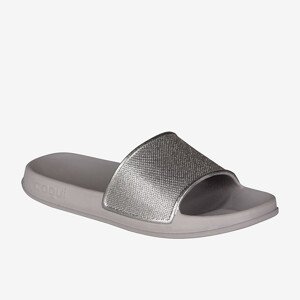 COQUI, TORA grey/silver - dámské pantofle TORA grey/silver 36
