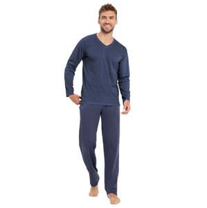 Pánské pyžamo Trevor 3069/3070/3071/31 TARO jeans 3XL
