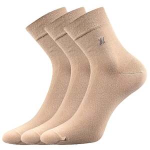 Ponožky LONKA DION béžová 39-42 (26-28)