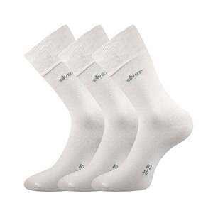 Společenské ponožky Lonka DESILVE bílá 47-50 (32-34)