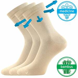 Ponožky Lonka DRBAMBIK béžová 43-46 (29-31)
