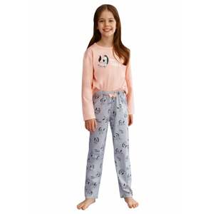 Dívčí pyžamo Sarah 2615/2616/12 TARO růžová světlá 110