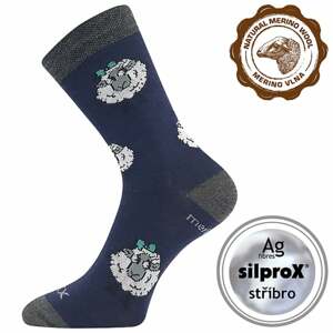 Dětské ponožky VoXX VLNĚNKA DĚTSKÁ tmavě modrá 30-34 (20-22)