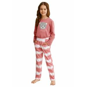 Dívčí pyžamo Carla 2587/2588/11 TARO růžová (pink) 116