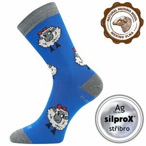 Dětské ponožky VoXX VLNĚNKA DĚTSKÁ modrá 25-29 (17-19)