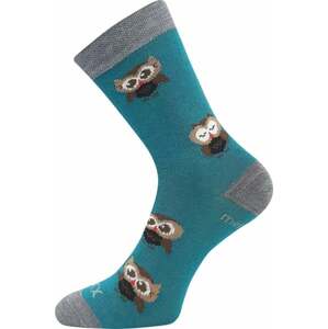 Dětské ponožky VoXX SOVIK modro zelená 30-34 (20-22)