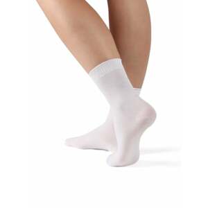 Bavlněné ponožky POHODA bílá 111 25 (38)