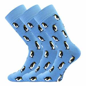 Ponožky LONKA FROOLOO tučňáci 43-46 (29-31)