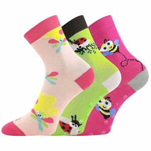 Dětské ponožky WOODIK ABS mix holka 35-38 (23-25)