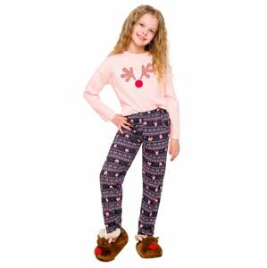 Dívčí pyžamo Sofia 2129/83 TARO růžová světlá 110