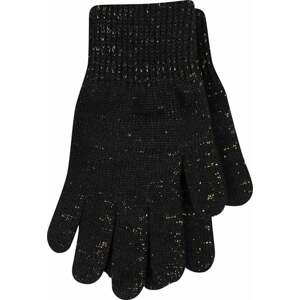 Dámské rukavice VIVARO černá/zlatá uni