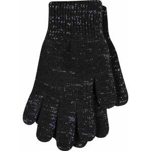 Dámské rukavice VIVARO černá/stříbná uni
