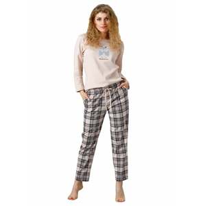 Dámské pyžamo Ann 1107 LEVEZA tělová světlá XL