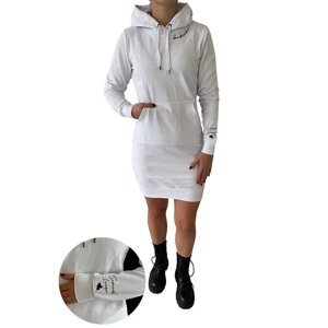 MMO Dámské mikinové šaty babička Barva: Bíla, Velikost: XL