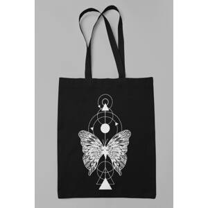 MMO Bavlněná taška Motýl Barva: Černá