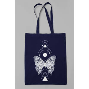 MMO Bavlněná taška Motýl Barva: Kráľovská modrá