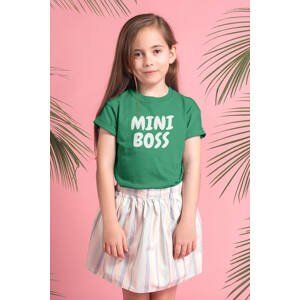 MMO Dívčí tričko Mini boss Barva: Trávová zelená, Velikost: 110
