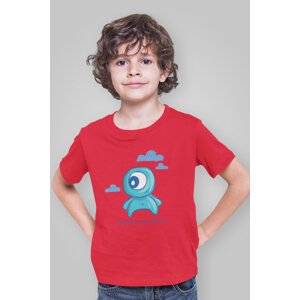 MMO Chlapecké tričko Maminky malá příšerka Barva: Červená, Velikost: 110