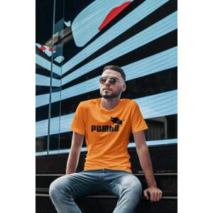MMO Pánské tričko Pumba Barva: Mandarínková oranžová, Velikost: L