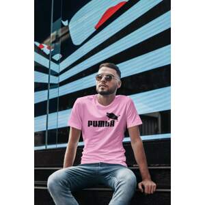 MMO Pánské tričko Pumba Barva: Ružová, Velikost: M