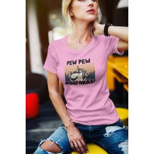 MMO Dámské tričko Madafakas Barva: Ružová, Velikost: XL