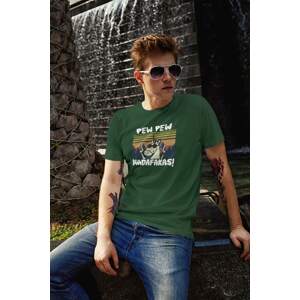 MMO Pánské tričko Madafakas Barva: Láhvově zelená, Velikost: XL