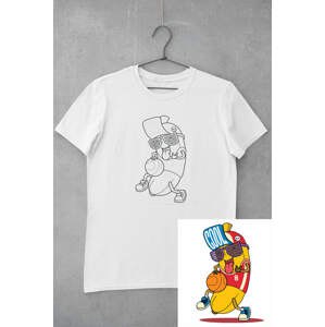 MMO Dětské tričko vymaluj si Cool Veľkosť /2.0: 110