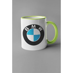 MMO Hrnek s logem auta BMW Barva: Zelená