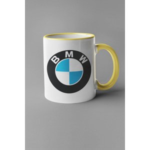 MMO Hrnek s logem auta BMW Barva: Žlutá
