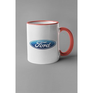 MMO Hrnek s logem auta Ford Barva: Červená