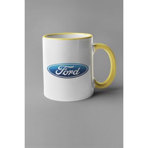 MMO Hrnek s logem auta Ford Barva: Žlutá