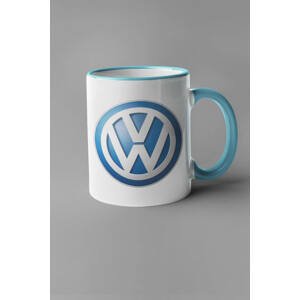MMO Hrnek s logem auta Volkswagen Barva: Modrá