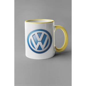 MMO Hrnek s logem auta Volkswagen Barva: Žlutá