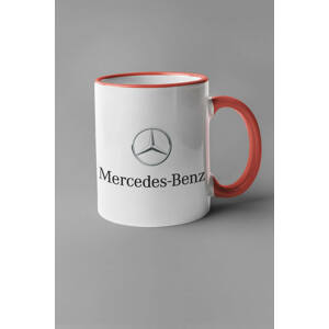 MMO Hrnek s logem auta Mercedes Benz Barva: Červená