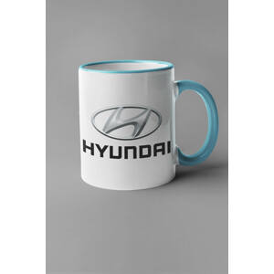 MMO Hrnek s logem auta Hyundai Barva: Modrá