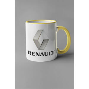 MMO Hrnek s logem auta Renault Barva: Žlutá