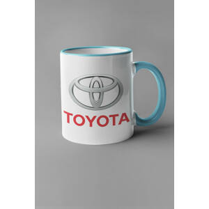 MMO Hrnek s logem auta Toyota Barva: Modrá