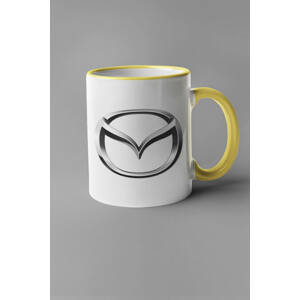 MMO Hrnek s logem auta Mazda Barva: Žlutá