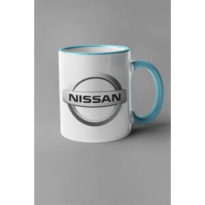 MMO Hrnek s logem auta Nissan Barva: Modrá