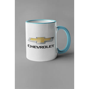 MMO Hrnek s logem auta Chevrolet Barva: Modrá