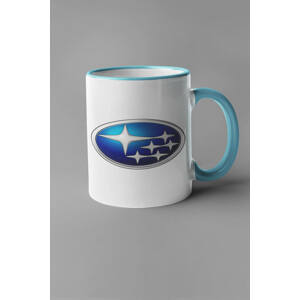 MMO Hrnek s logem auta Subaru Barva: Modrá