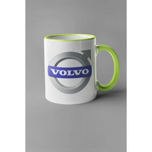 MMO Hrnek s logem auta Volvo Barva: Zelená