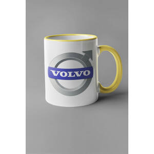 MMO Hrnek s logem auta Volvo Barva: Žlutá